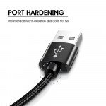 Wholesale Micro V8/V9 Durable  6FT USB Cable Compatible with Power Station (Silver)